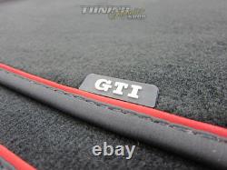 4x Original Gti Velours Textile Premium Sol Nattes Kit pour VW GOLF 7 VII