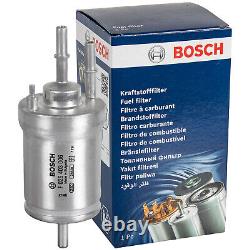 Bosch Kit De Inspection Set 5L Motul 8100 X-Clean + 5W-30 pour VW Golf V 2.0 Gti