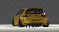 FRP Kit For 2015-2017 VW Golf MK7 GTI PD RB Style Front &Rear Over Fender Flare