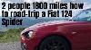 How To Road Trip A Fiat 124 Spider Comfortably