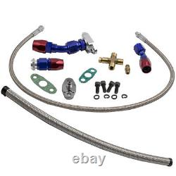 K04 015 Turbolader Kit+Oil Line Kits for VW Golf Jetta GTI Audi A4 A6 1.8T98-05