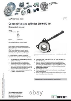 LuK Kit Embrayage Repset Pro Pour VW Golf Gti, TFSI 2.0 04-09 624327933