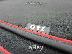 Pour Vw Golf 7 VII 4x Original Gti Velours Textile Premium Tapis de Sol Kit