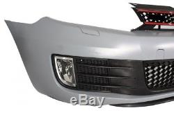 VW Golf 6 VI 08-13 Kit Carrosserie Complet Pare-chocs+Jupes latérales GTI Look