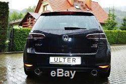 VW Golf 7 Gti Look Kit Spoiler Pare-Chocs avec Double Échappement Sport Ulter ou