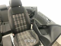 VW Golf VI Gti Intérieur Tissu Siège Avec Porte Cartes Kit Demi Électrique LHD