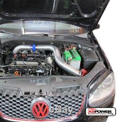 Xs-power Cai Air Froid Filtre Passepoil Kit pour VW Golf 5 Gti MK5 2.0 FSI BLS